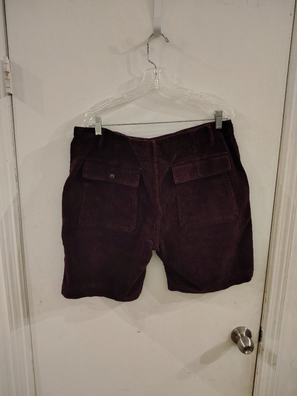 Todd Snyder Wine Casual Corduroy Short size 34